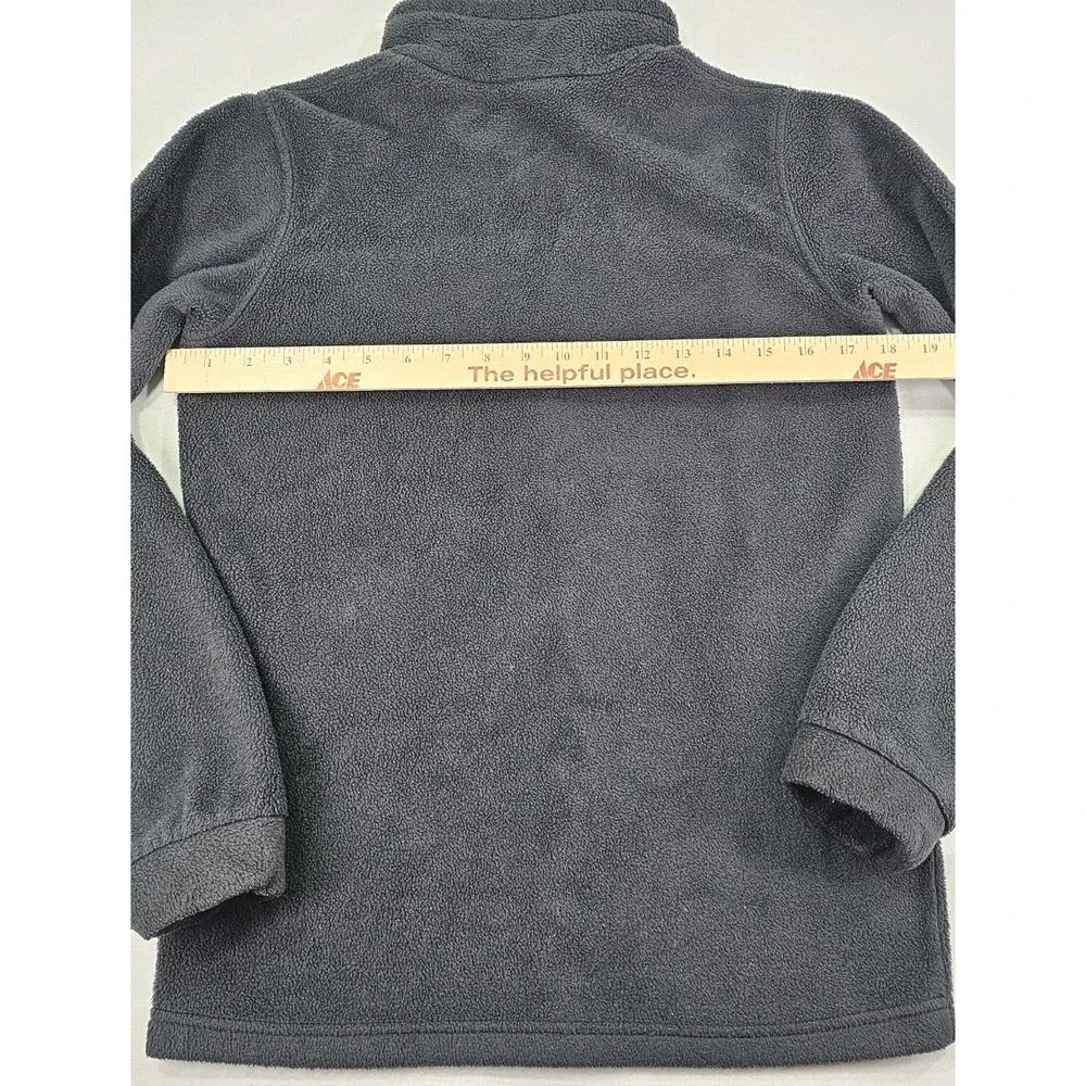 Columbia Steens II Mountain Fleece Jacket Boys Youth Large 14/16 Grey Full‎ Zip